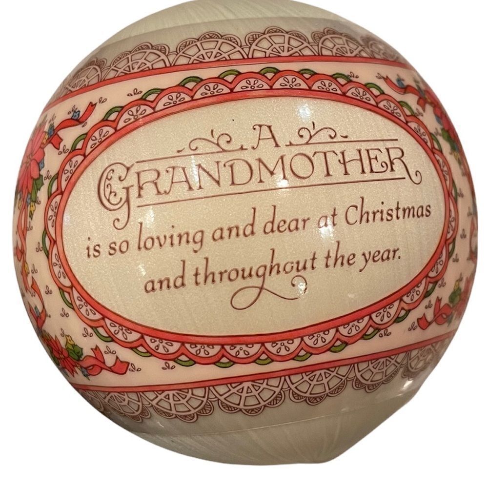 1981 Hallmark Grandmother Christmas Ornament